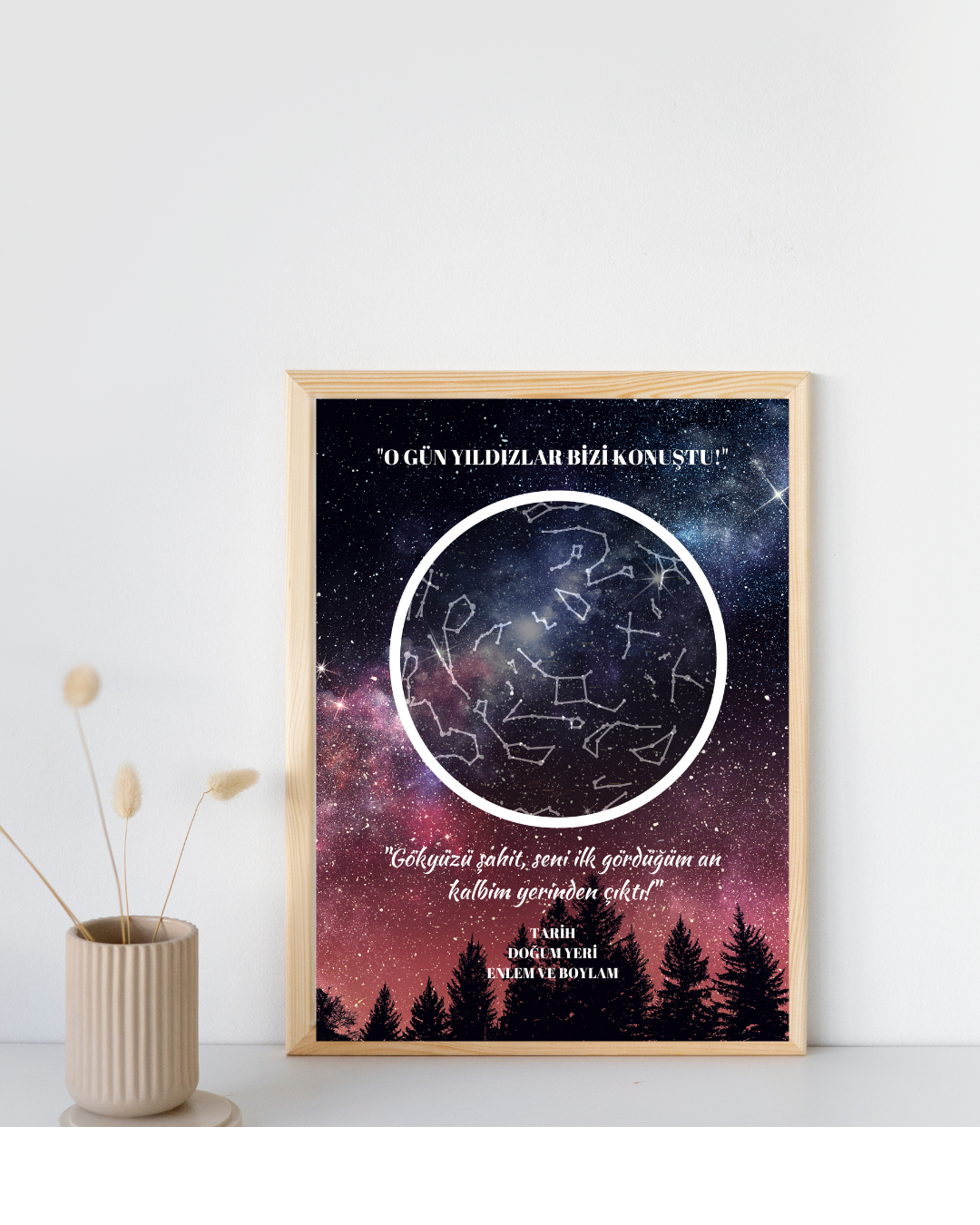 Kozmik Hatıra LED Çerçeve